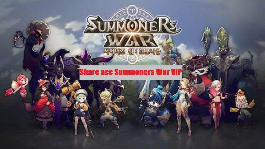 Share acc Summoners War VIP 2022 – Cho Nick Summoners War Free mới nhất